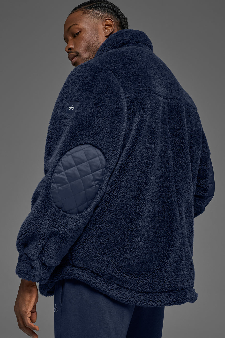 Sherpa Edge Shacket - Navy image 4