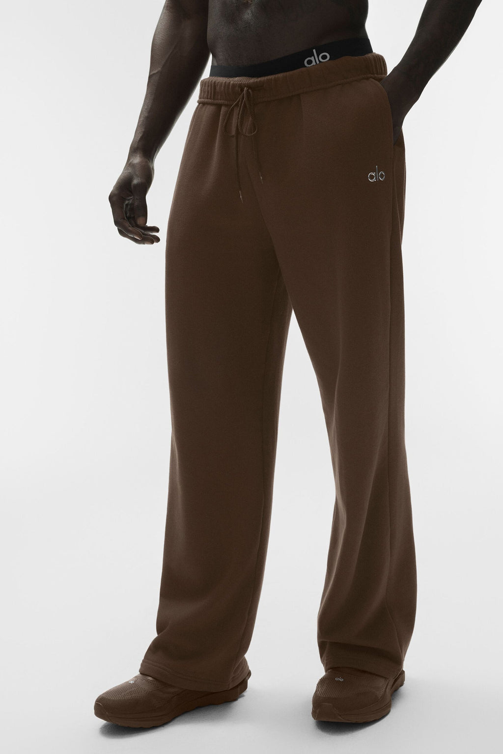 Accolade Straight Leg Sweatpant - Espresso image 2