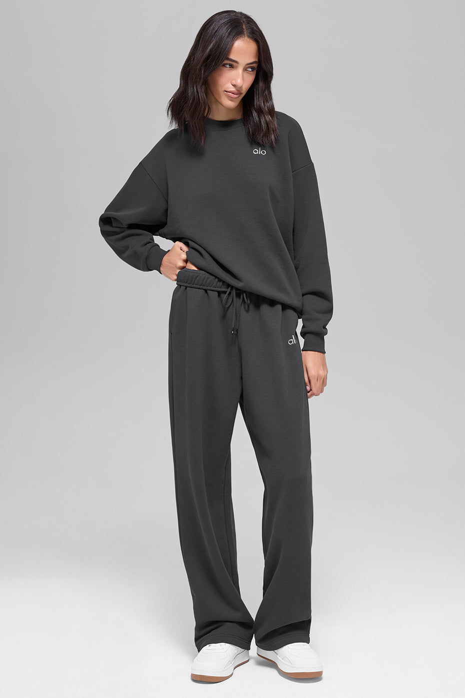 Accolade Straight Leg Sweatpant - Anthracite image 6