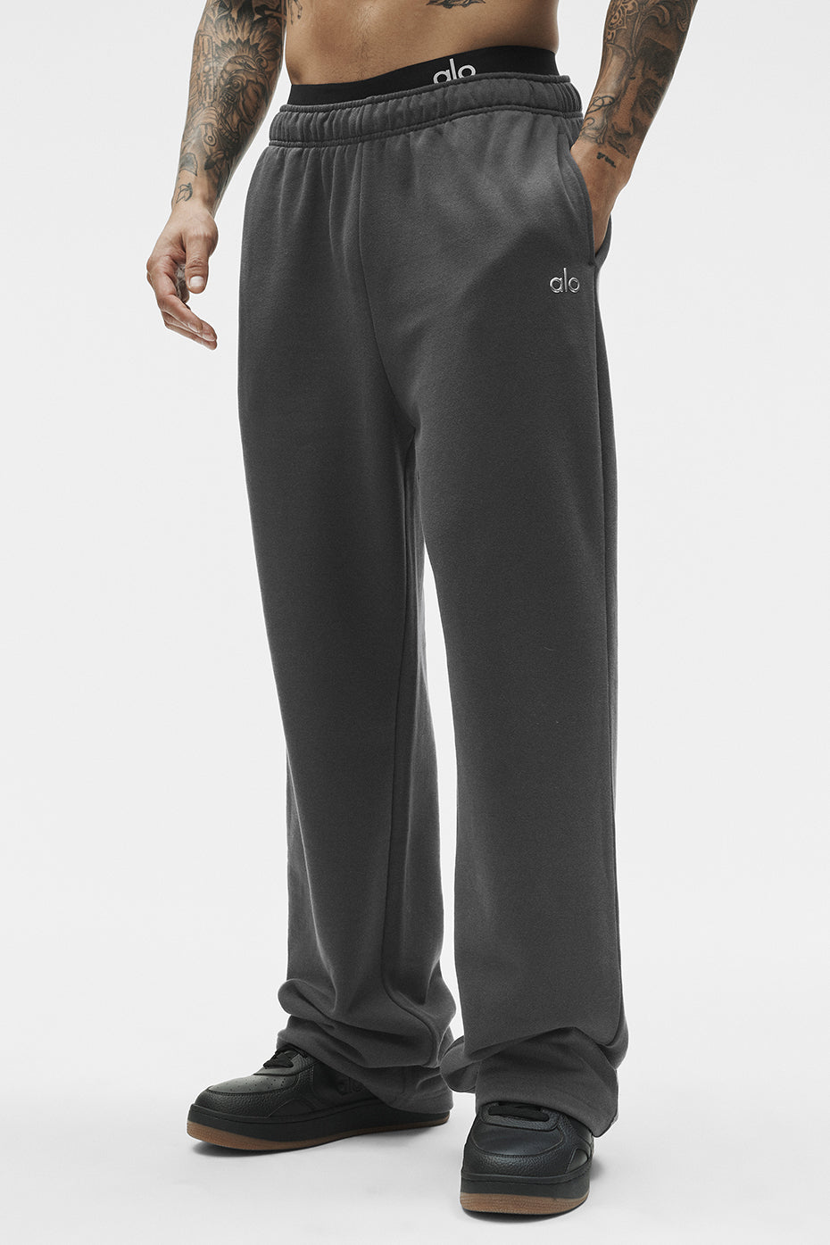 Accolade Straight Leg Sweatpant - Anthracite image 3