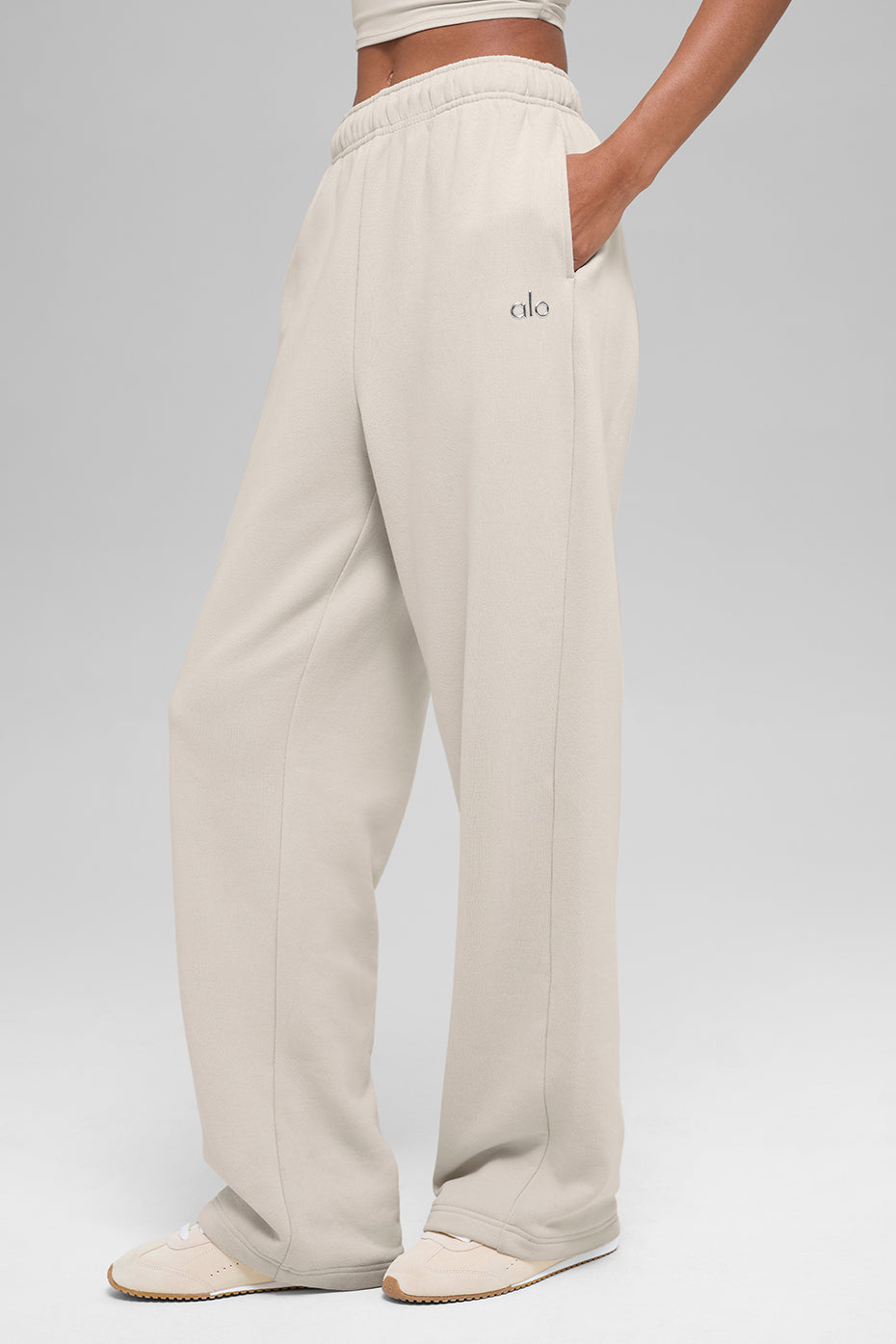Accolade Straight Leg Sweatpant - Bone image 3
