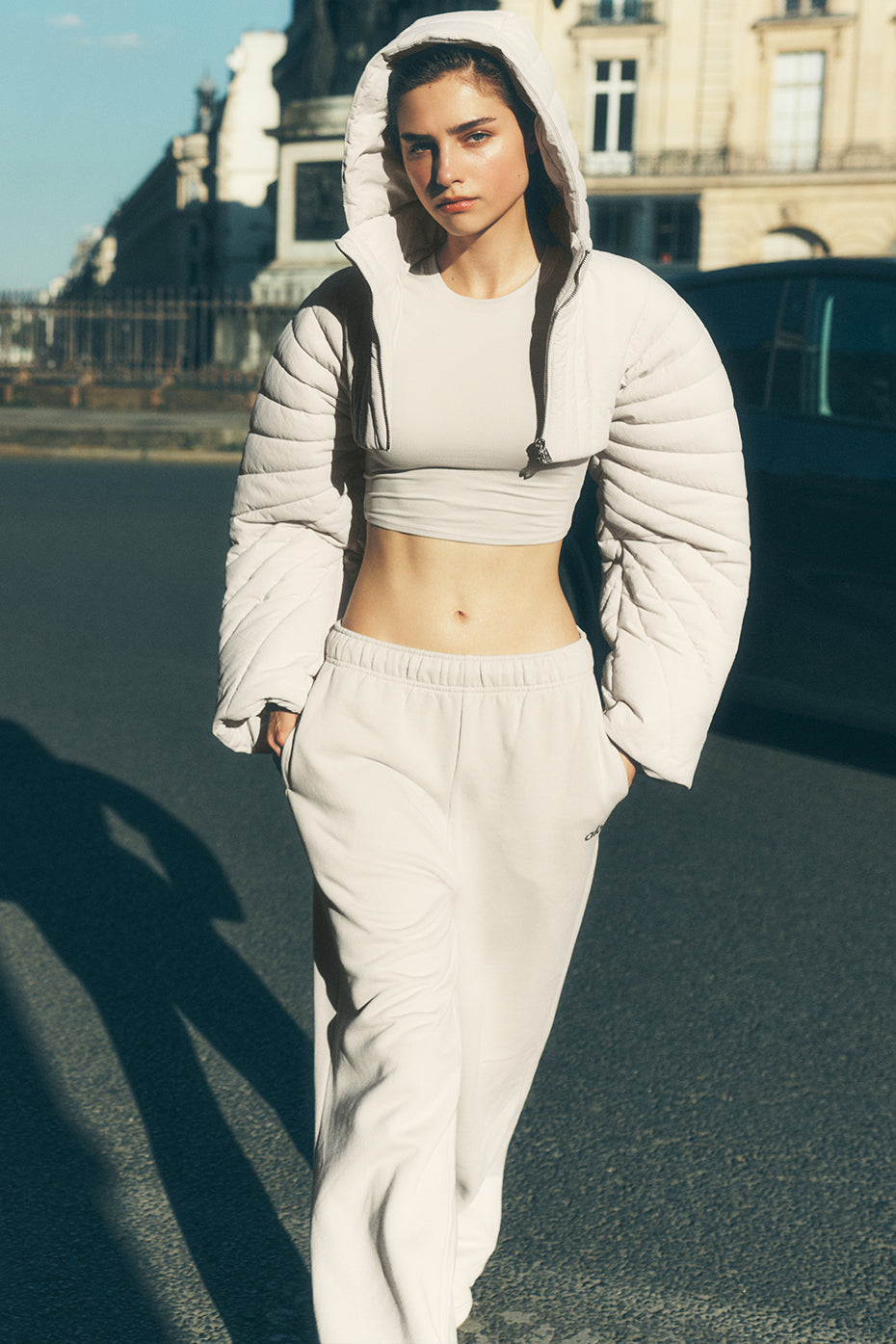 Accolade Straight Leg Sweatpant - Bone image 1