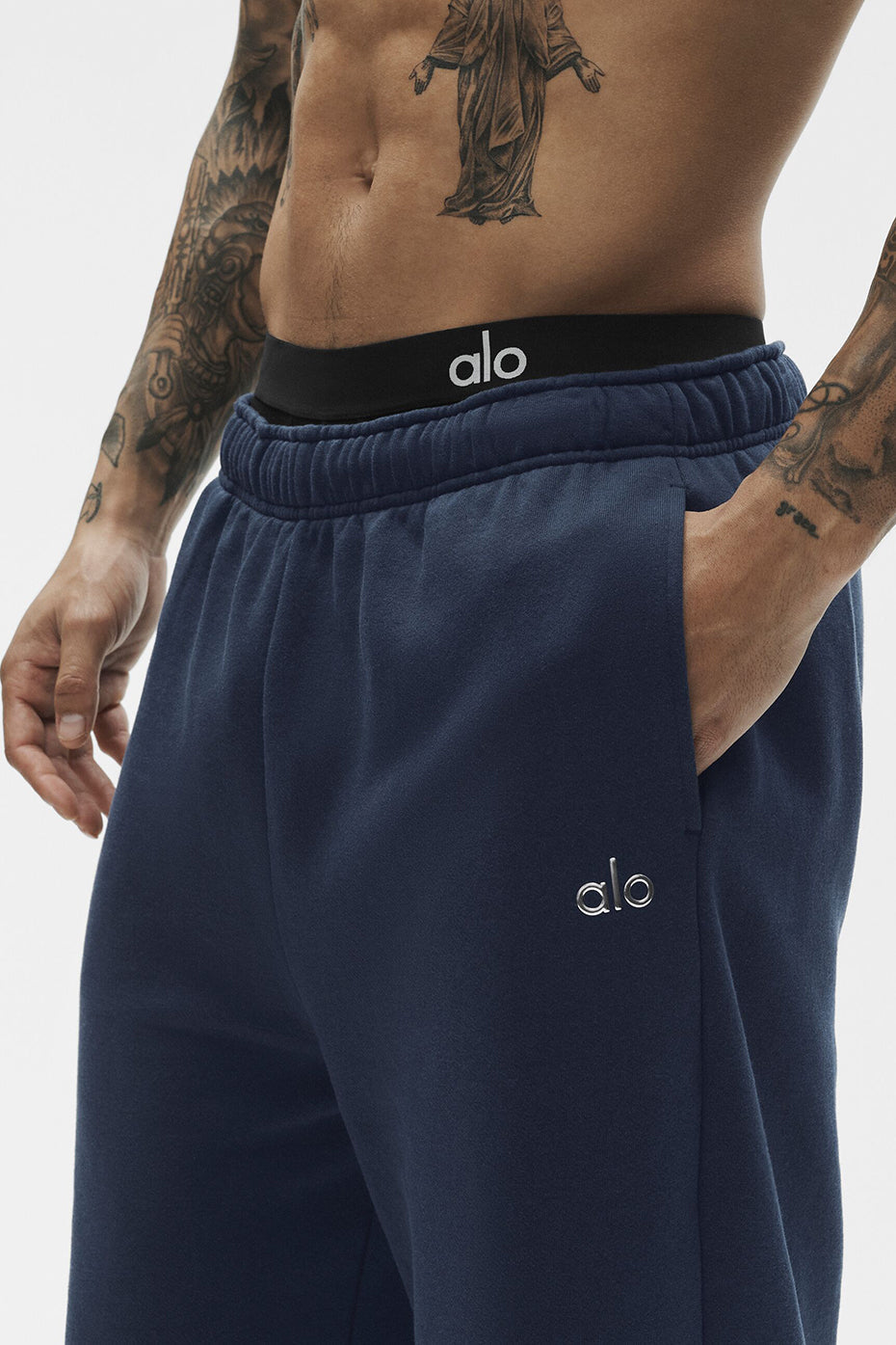Accolade Straight Leg Sweatpant - Navy image 2