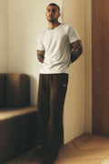 Accolade Straight Leg Sweatpant - Espresso image 1