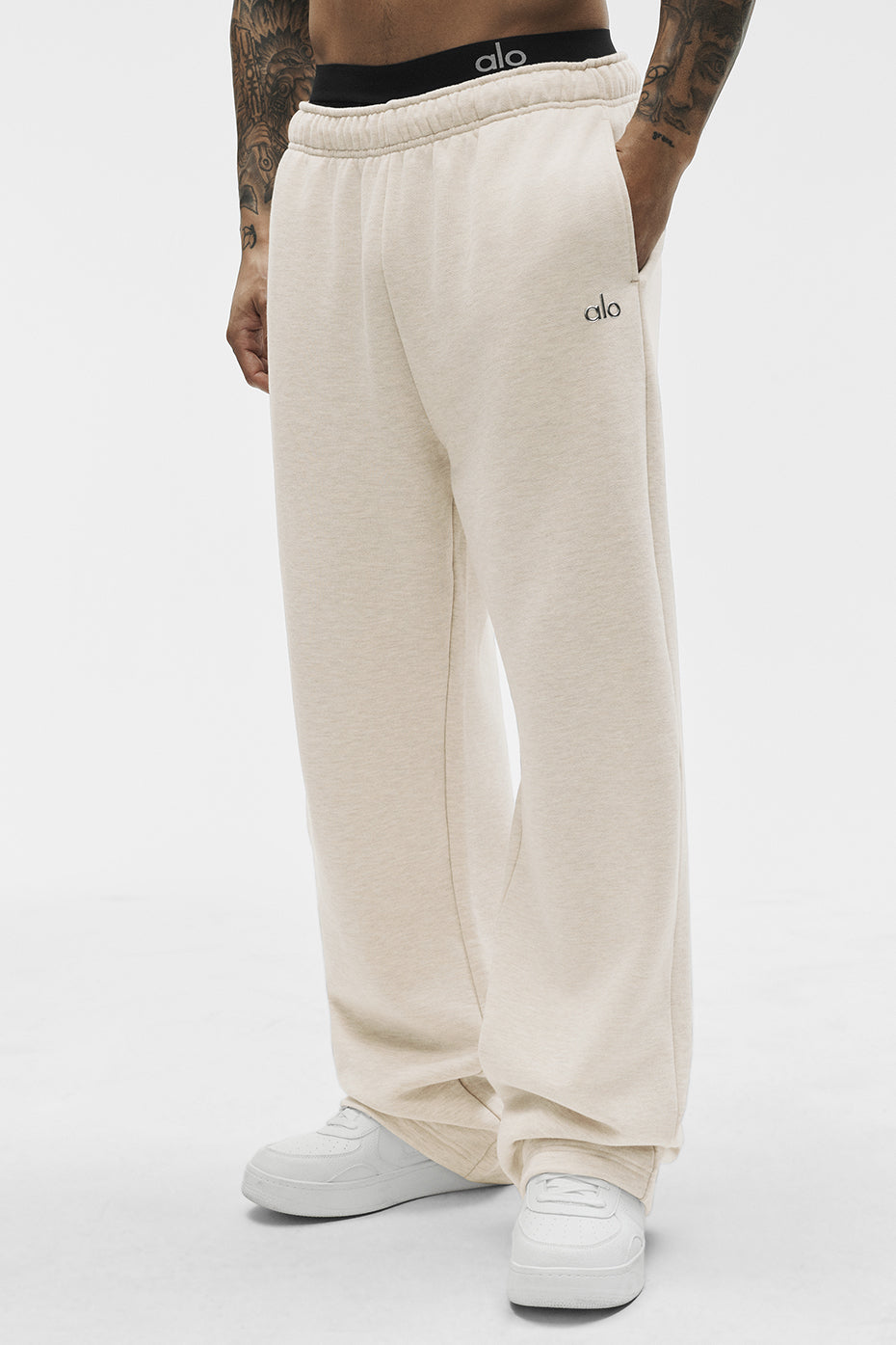Accolade Straight Leg Sweatpant - Oatmeal Heather image 1