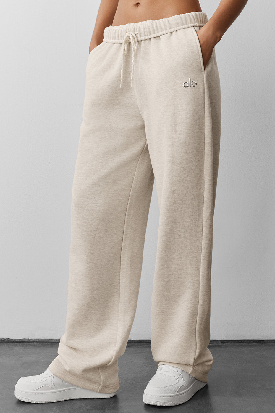Accolade Straight Leg Sweatpant - Oatmeal Heather image 4