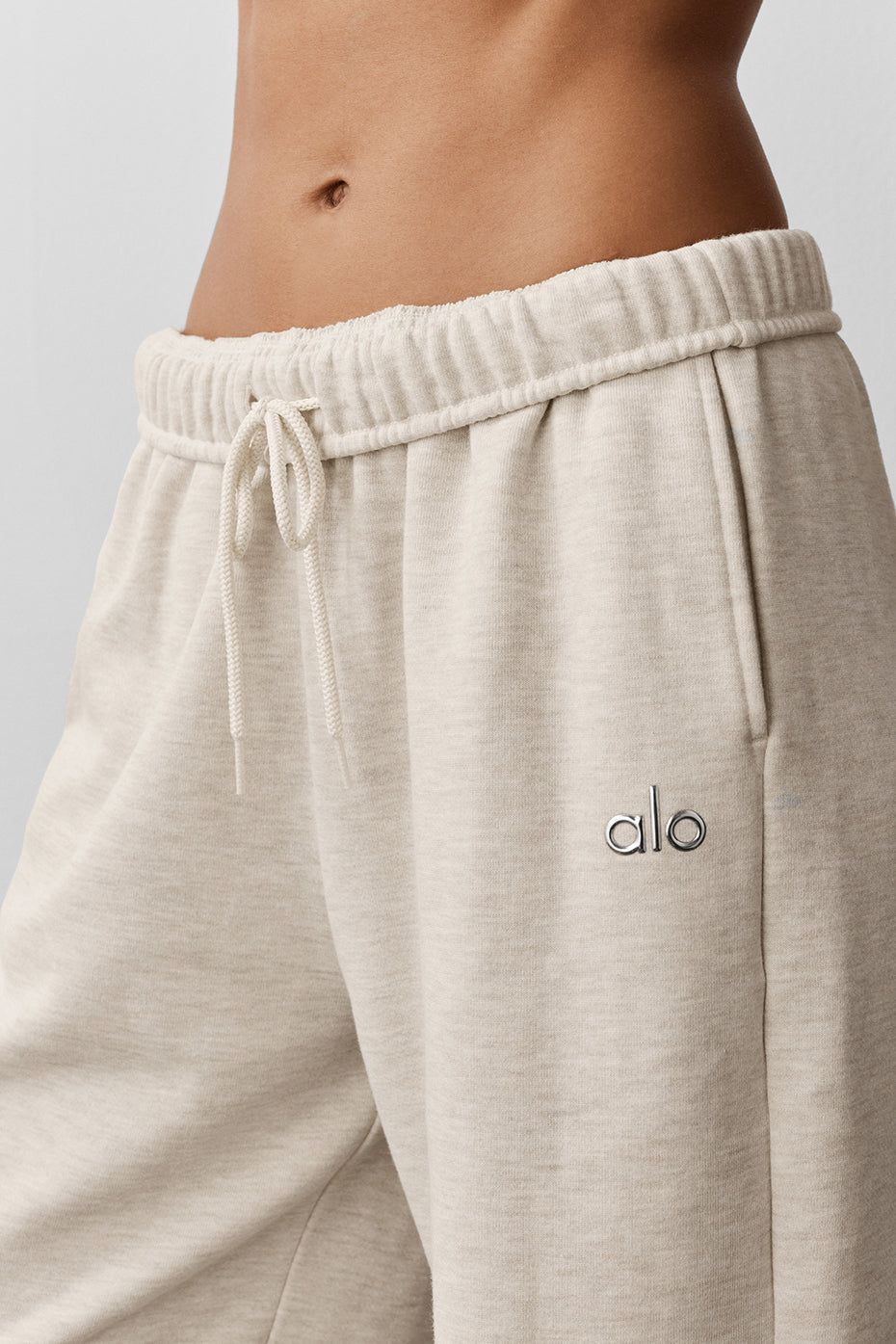 Accolade Straight Leg Sweatpant - Oatmeal Heather image 3