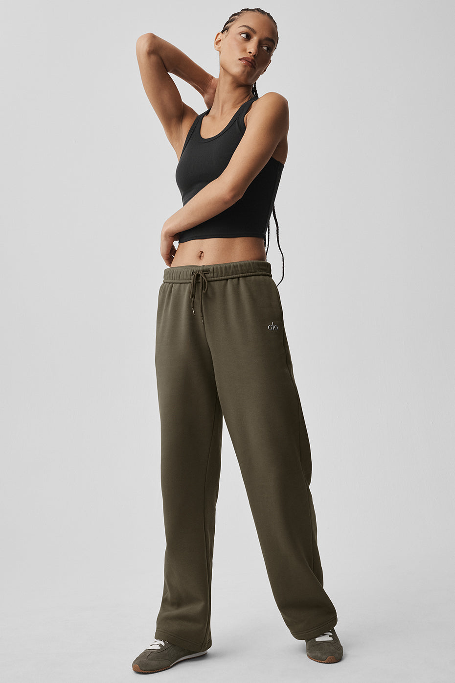 Accolade Straight Leg Sweatpant - Olive Tree image 6