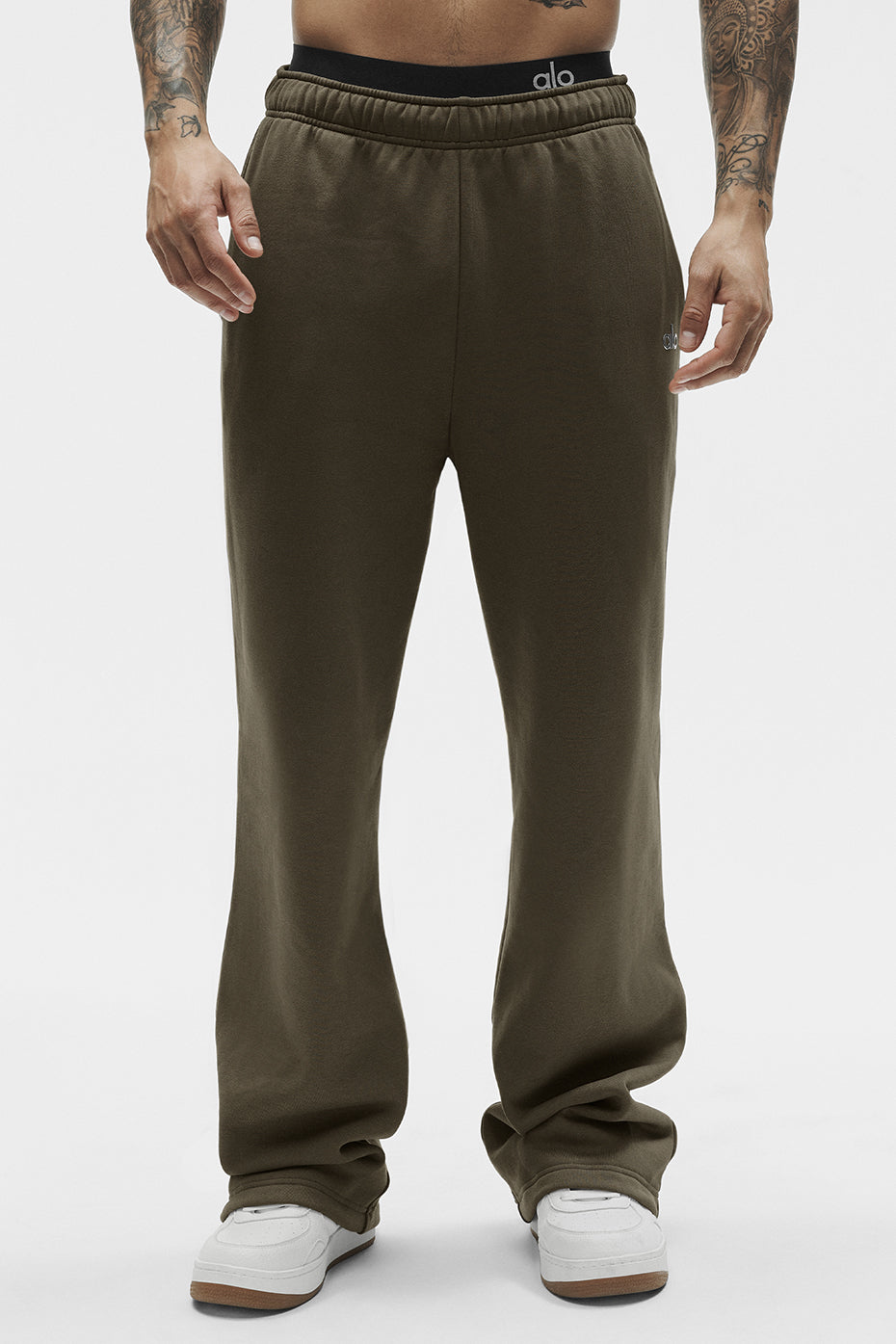 Accolade Straight Leg Sweatpant - Olive Tree image 2