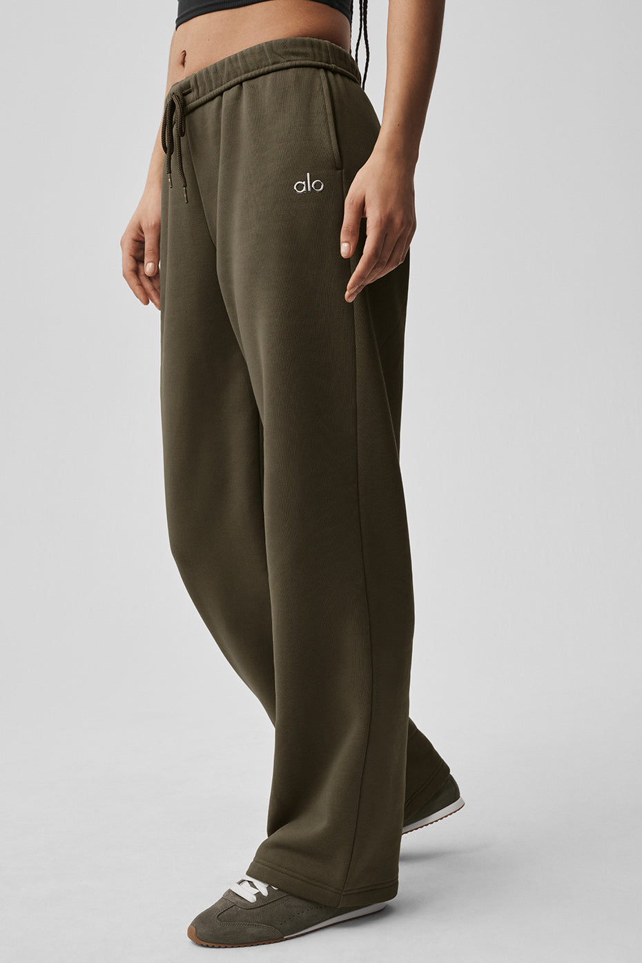 Accolade Straight Leg Sweatpant - Olive Tree image 4