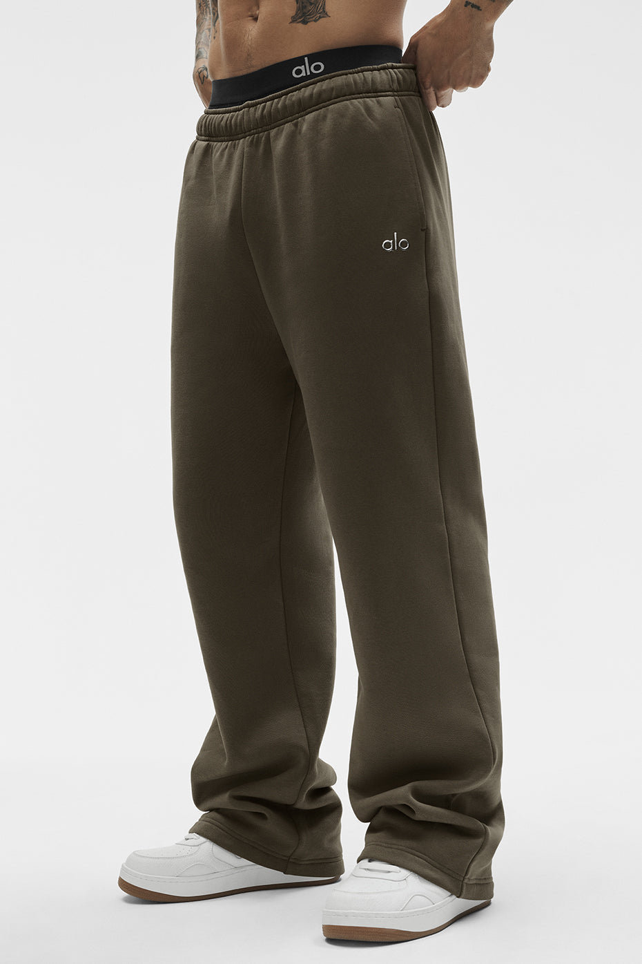 Accolade Straight Leg Sweatpant - Olive Tree image 3