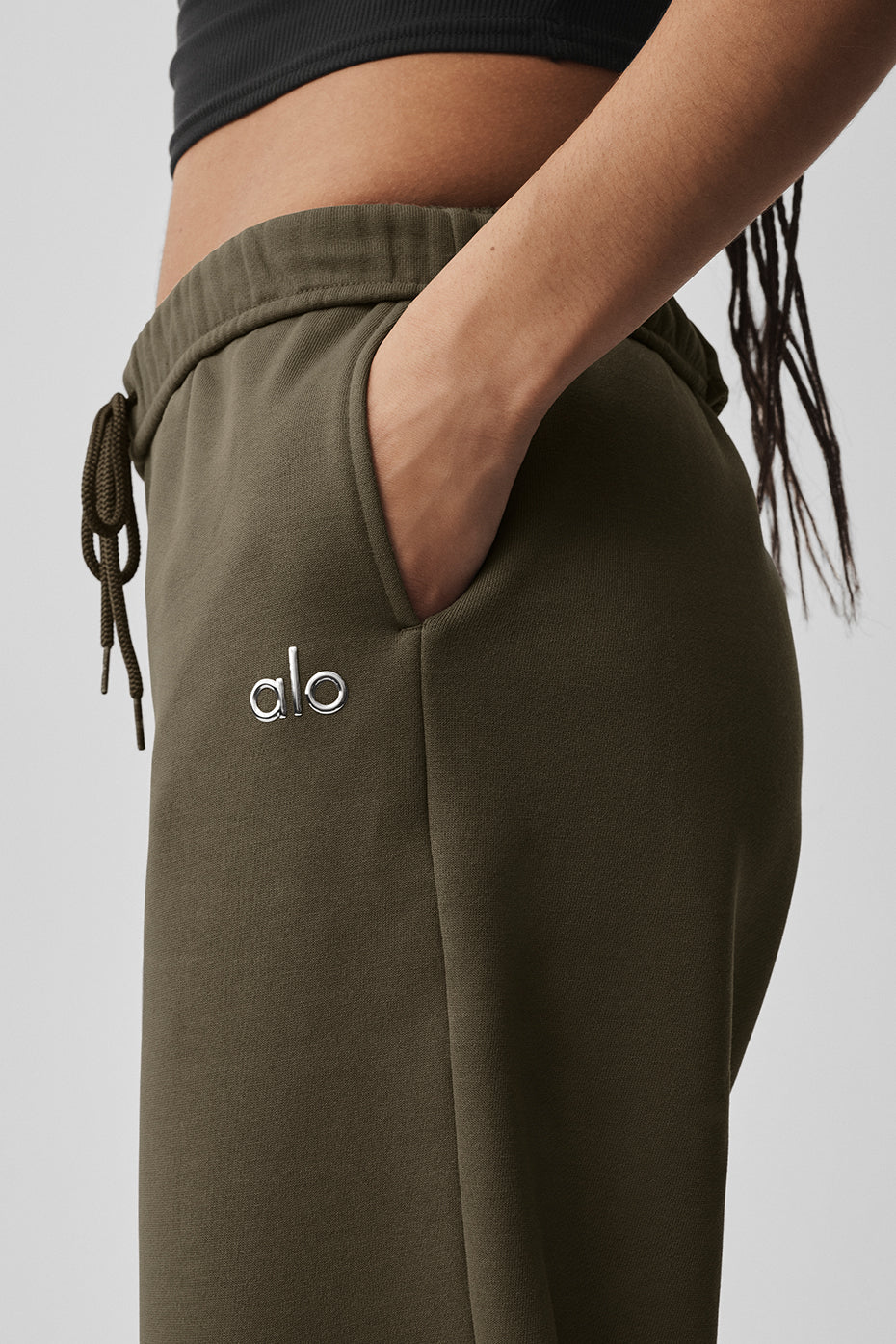 Accolade Straight Leg Sweatpant - Olive Tree image 3