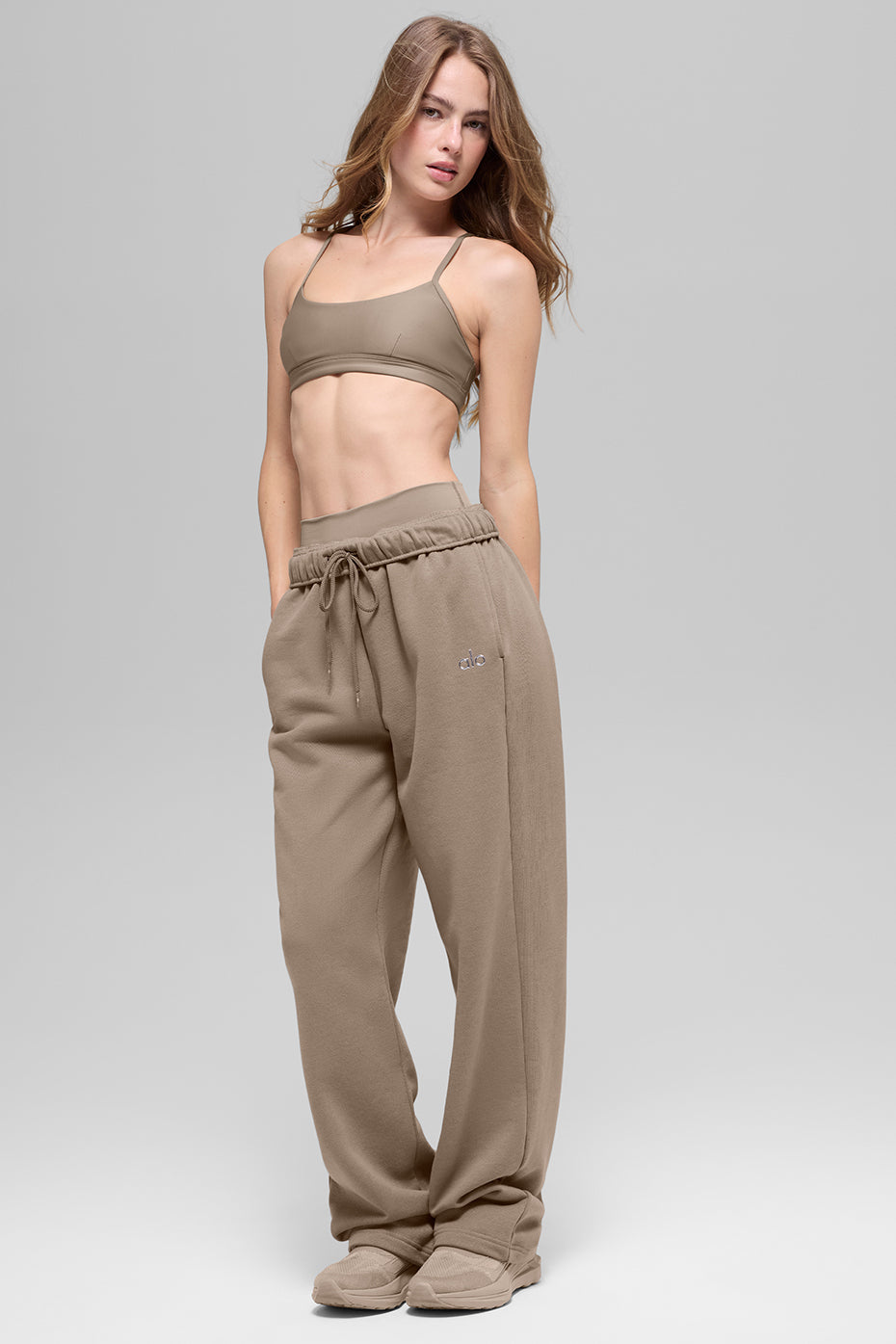 Accolade Straight Leg Sweatpant - Gravel image 4