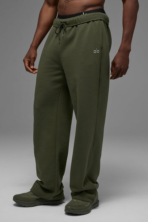 Accolade Straight Leg Sweatpant - Green Olive image 1