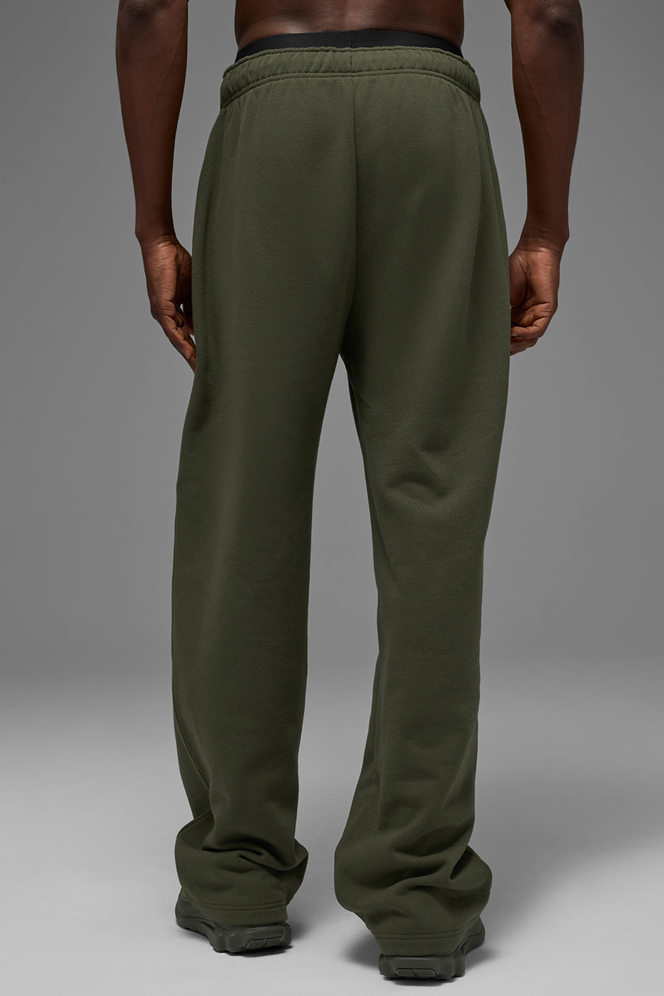 Accolade Straight Leg Sweatpant - Green Olive image 2