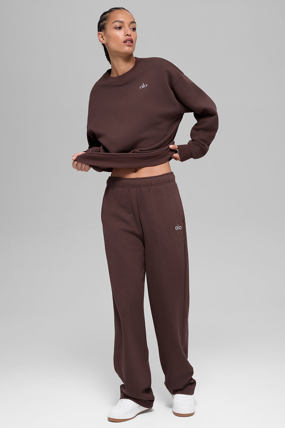 Accolade Straight Leg Sweatpant - Brownstone image 5