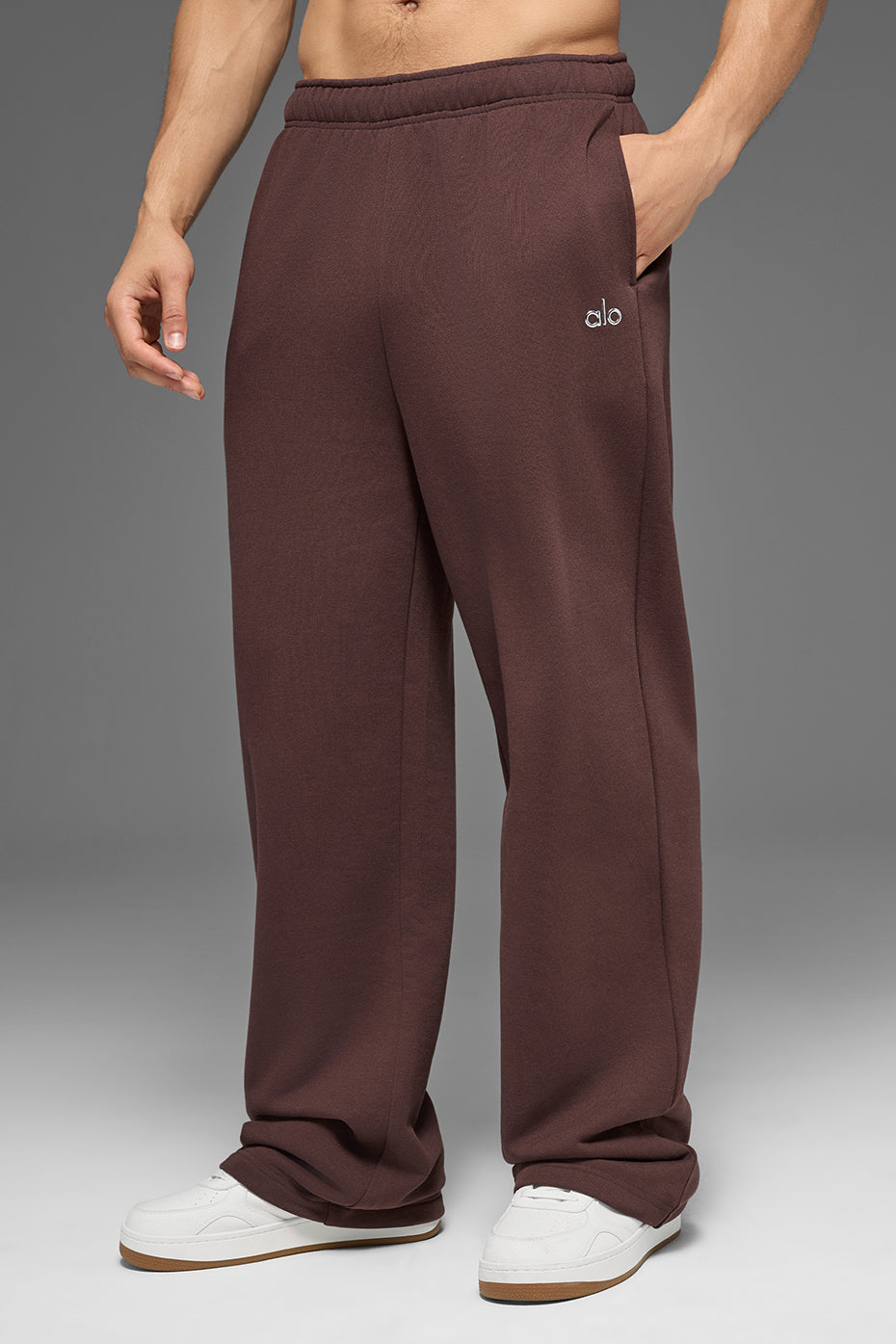 Accolade Straight Leg Sweatpant - Brownstone image 1