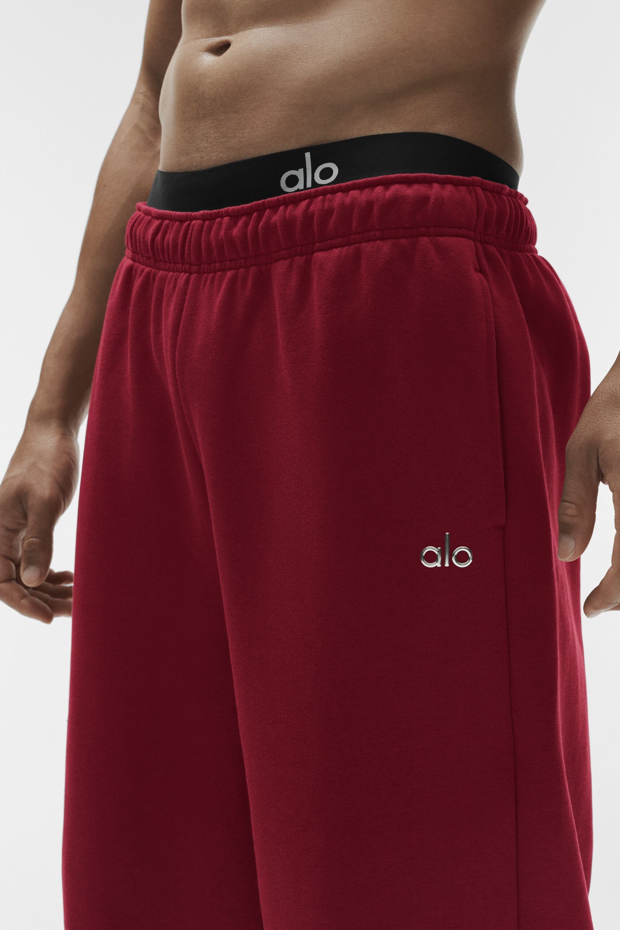 Accolade Straight Leg Sweatpant - Summer Romance Red image 3
