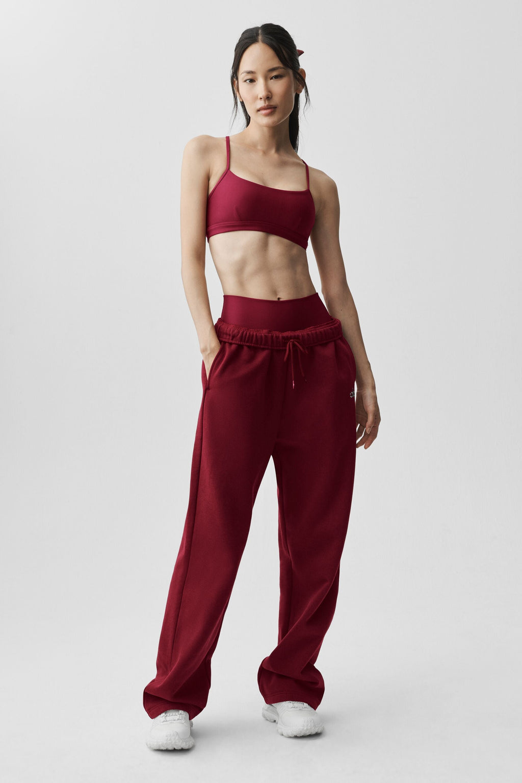 Accolade Straight Leg Sweatpant - Summer Romance Red image 5