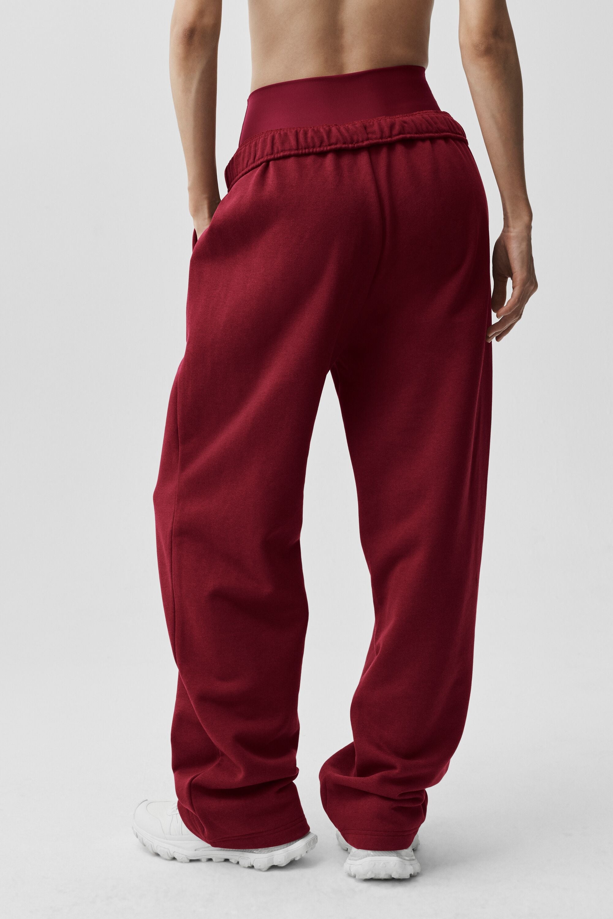 Accolade Straight Leg Sweatpant - Summer Romance Red image 2