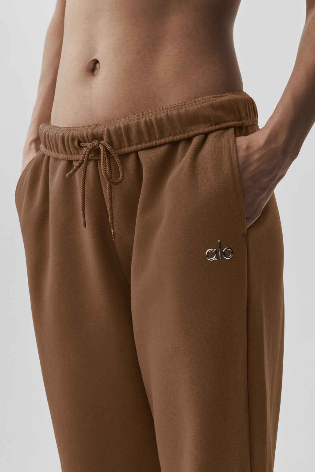 Accolade Straight Leg Sweatpant - Sun Kissed Brown image 4