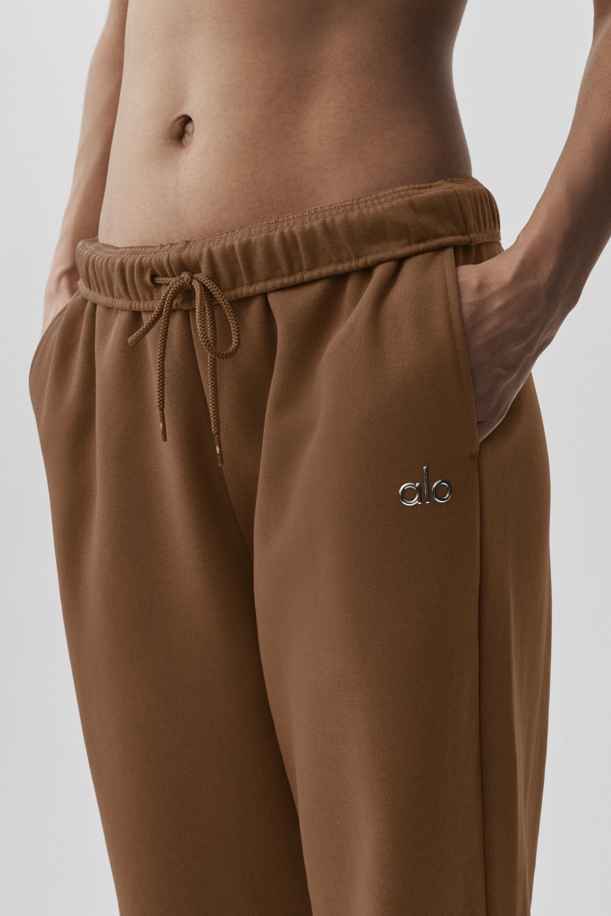 Accolade Straight Leg Sweatpant - Sun Kissed Brown image 4