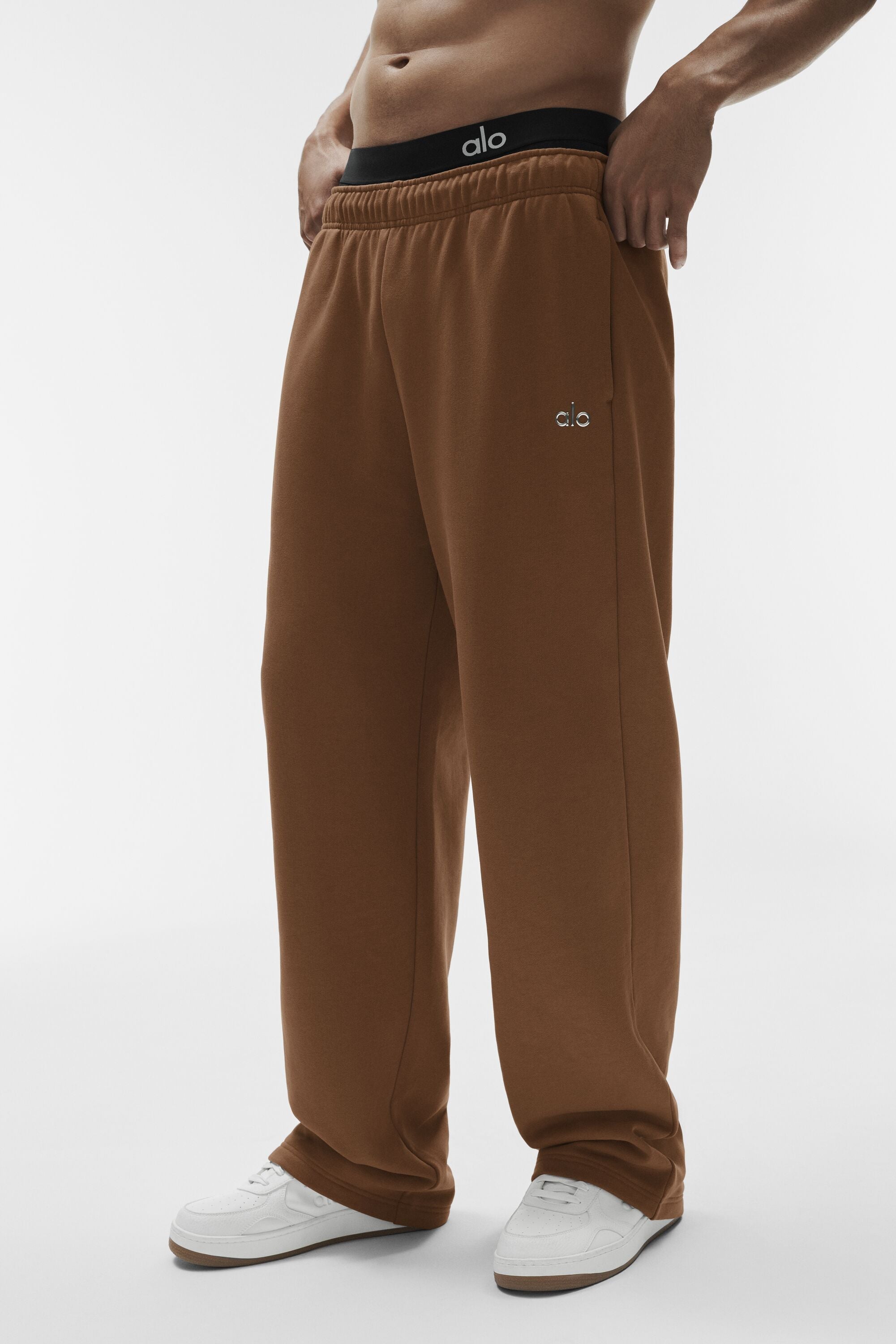 Accolade Straight Leg Sweatpant - Sun Kissed Brown image 1