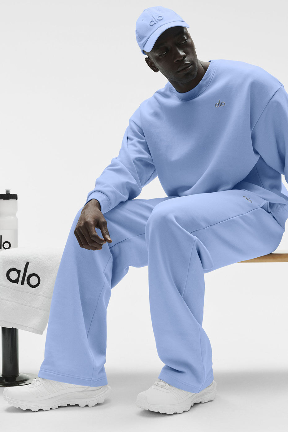 Accolade Straight Leg Sweatpant - Light Provence Blue image 5