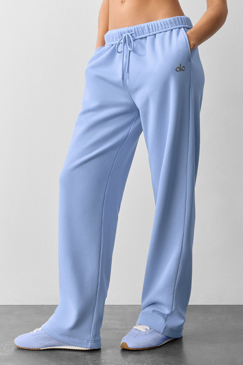 Accolade Straight Leg Sweatpant - Light Provence Blue image 4
