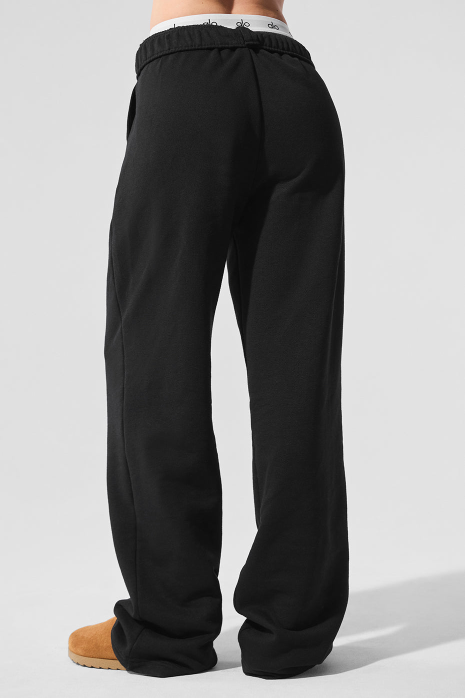 Accolade Straight Leg Sweatpant - Black image 3