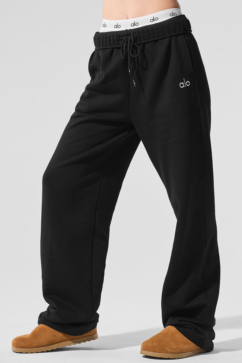 Accolade Straight Leg Sweatpant - Black image 4