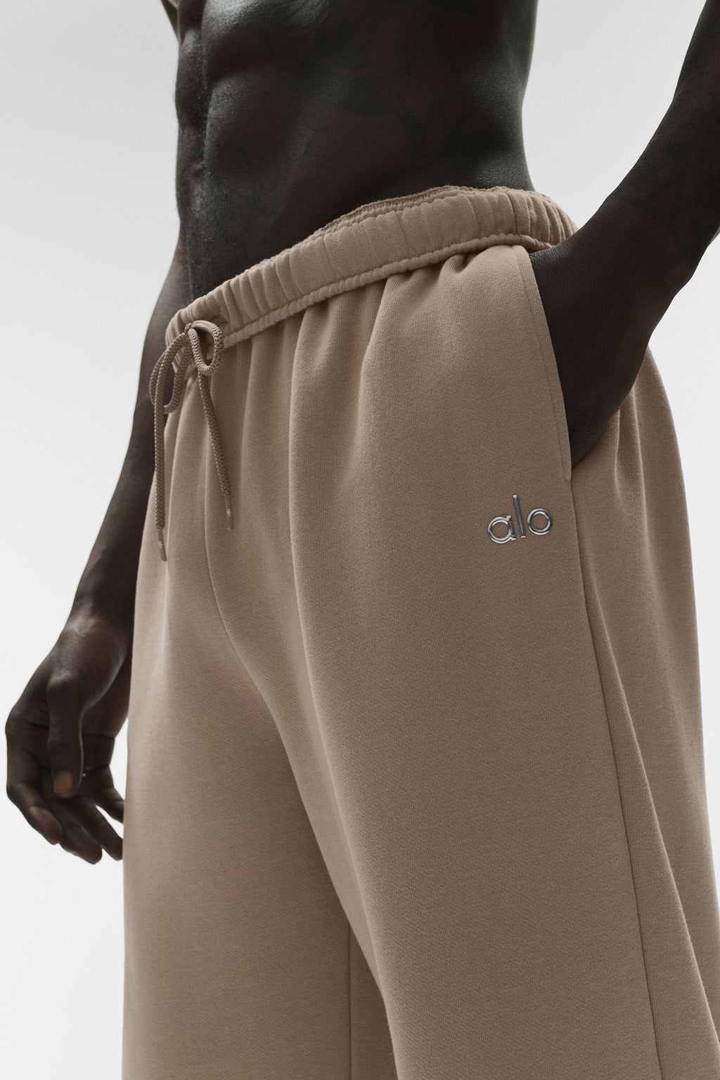Accolade Straight Leg Sweatpant - Gravel image 3