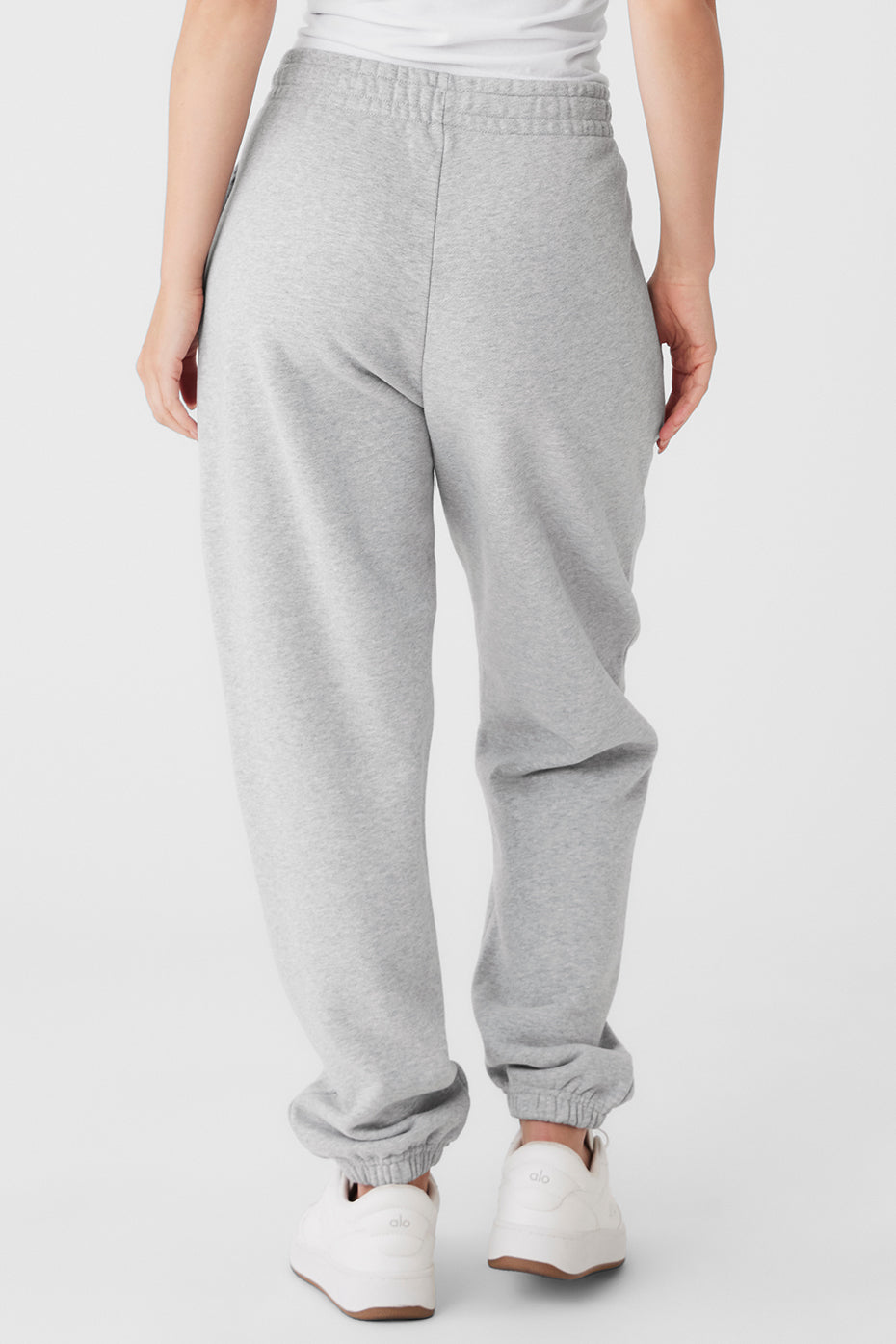 Cuffed Renown Heavy Weight Sweatpant - Athletic Heather Grey image 2