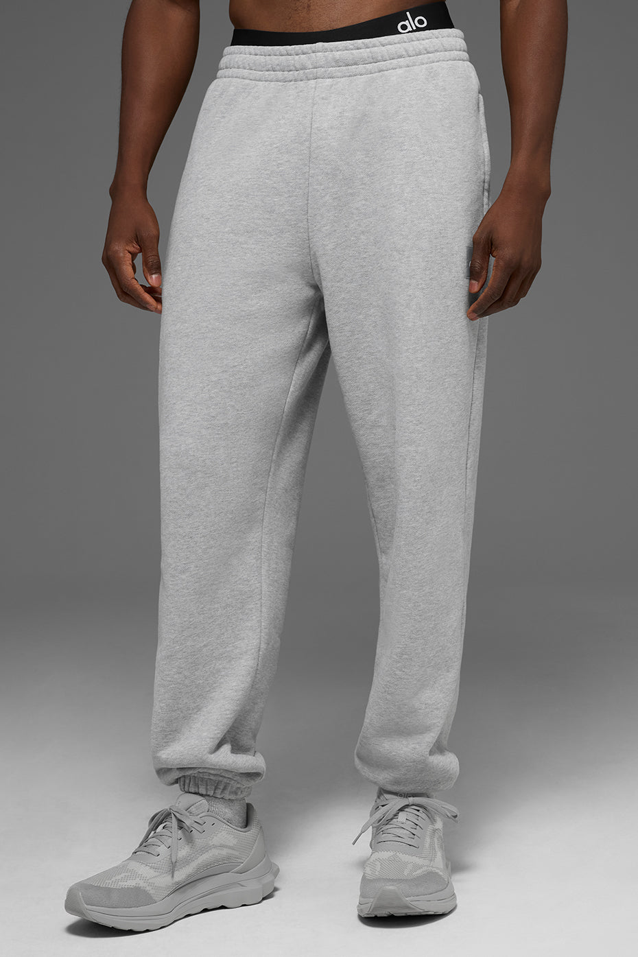 Cuffed Renown Heavy Weight Sweatpant - Athletic Heather Grey image 1