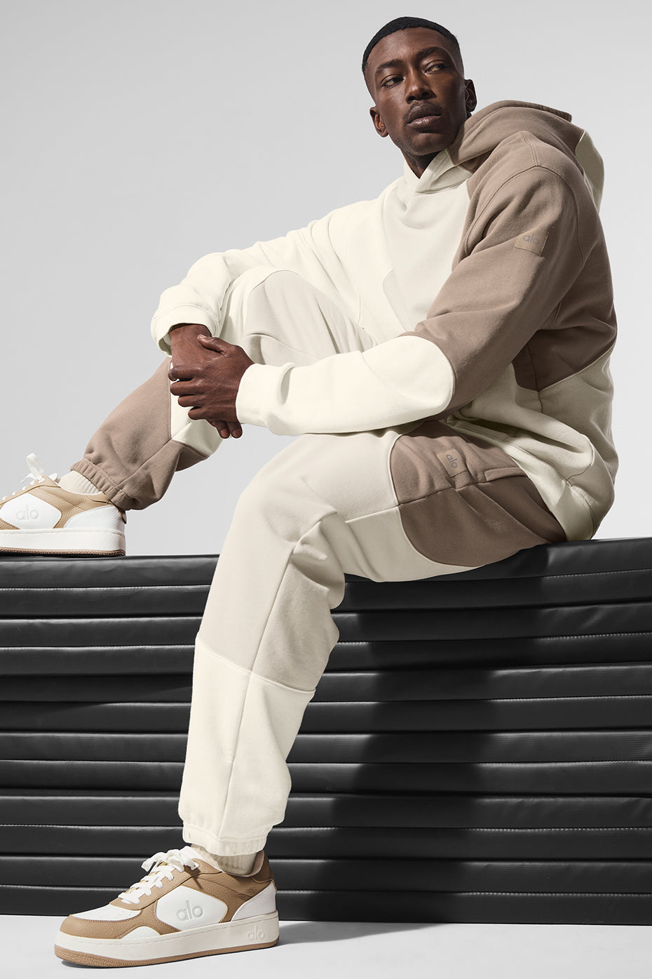 Make Waves Sweatpant - Ivory/Bone/Gravel image 5
