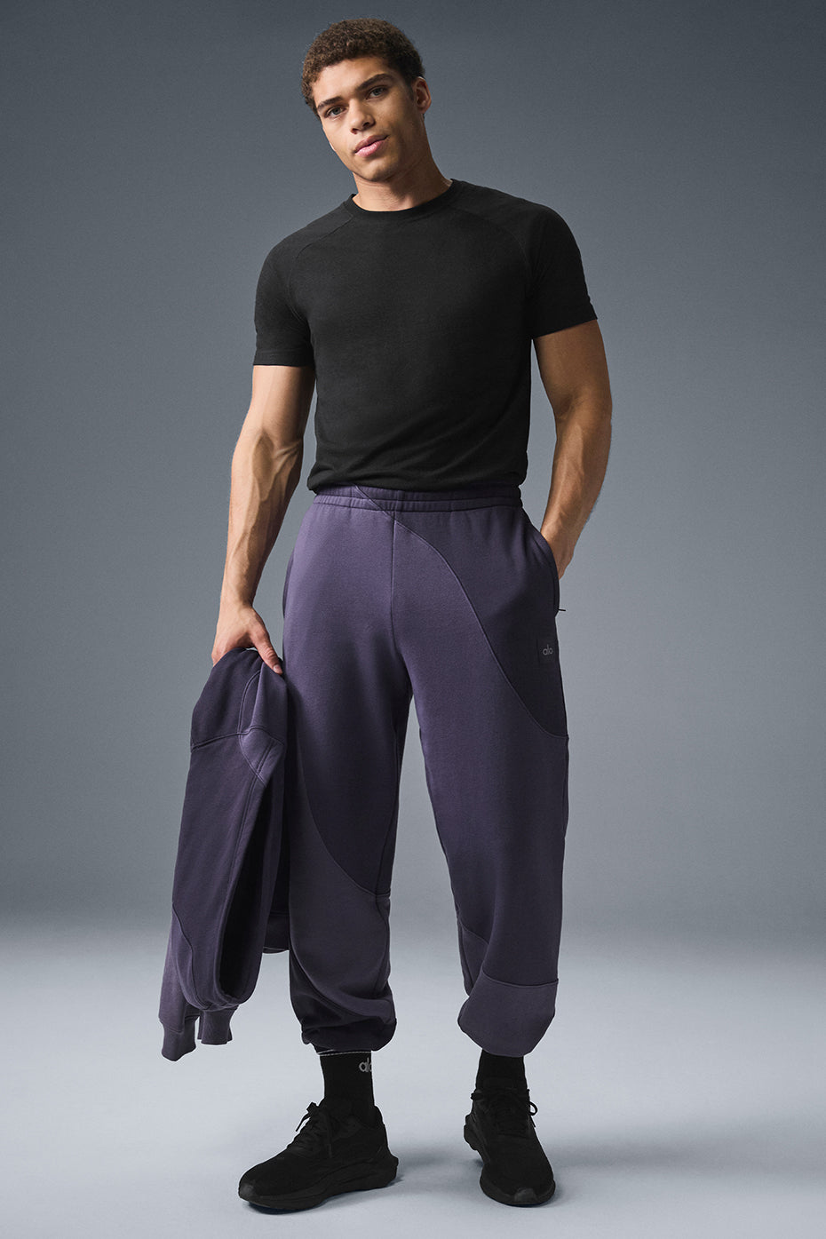 Make Waves Sweatpant - Italian Plum Tonal image 5
