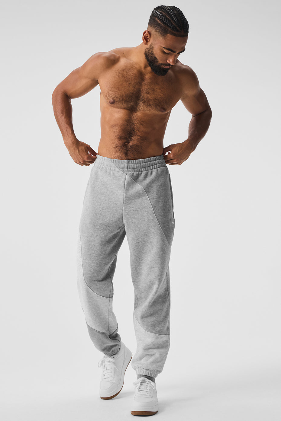 Make Waves Sweatpant - Athletic Heather Grey Tonal image 6