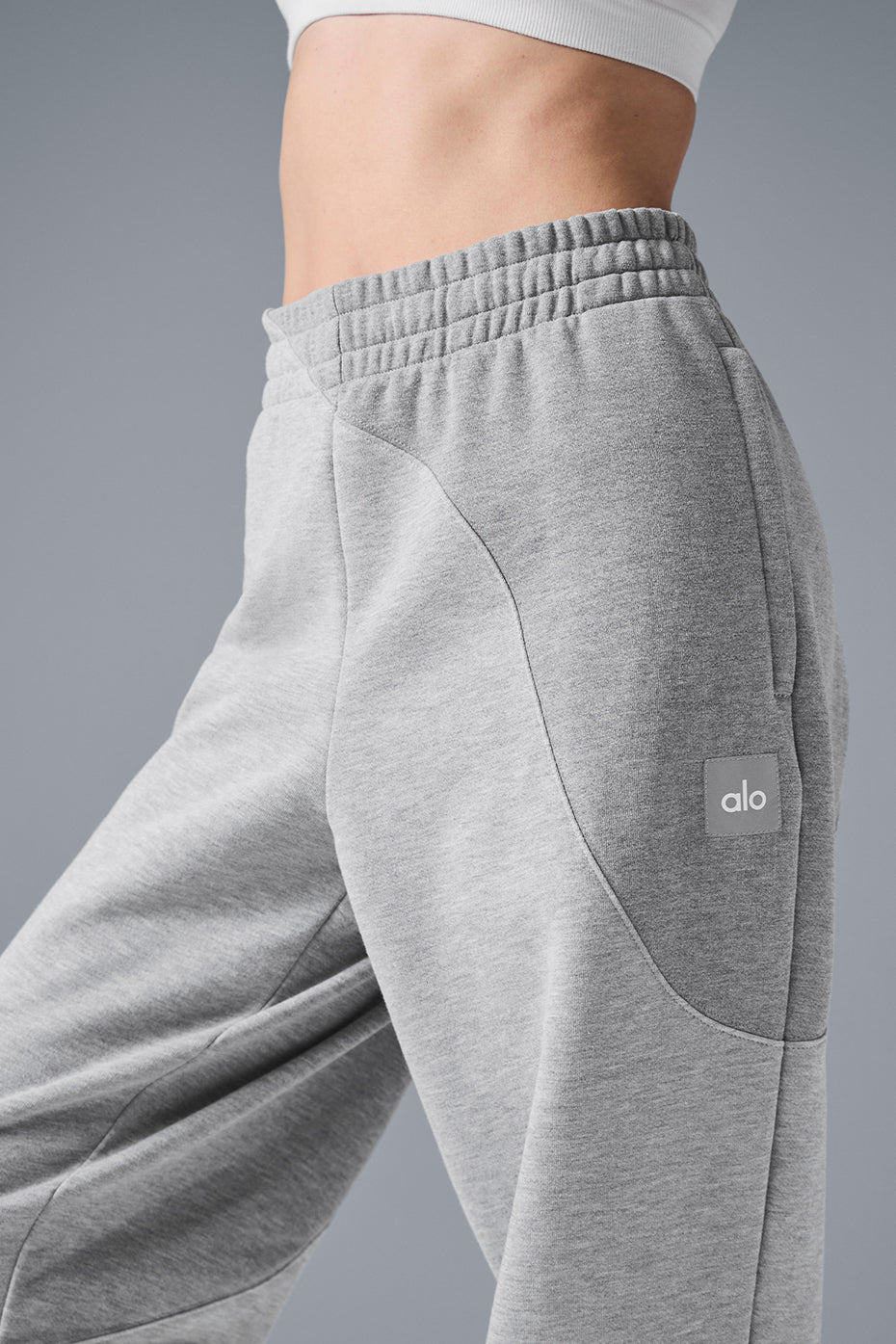 Make Waves Sweatpant - Athletic Heather Grey Tonal image 3
