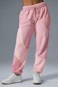 Make Waves Sweatpant - Sunset Pink Tonal image 1