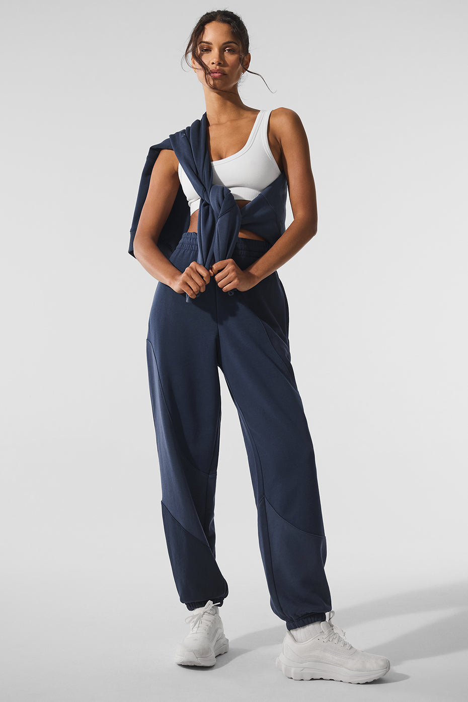 Make Waves Sweatpant - Navy Tonal image 3