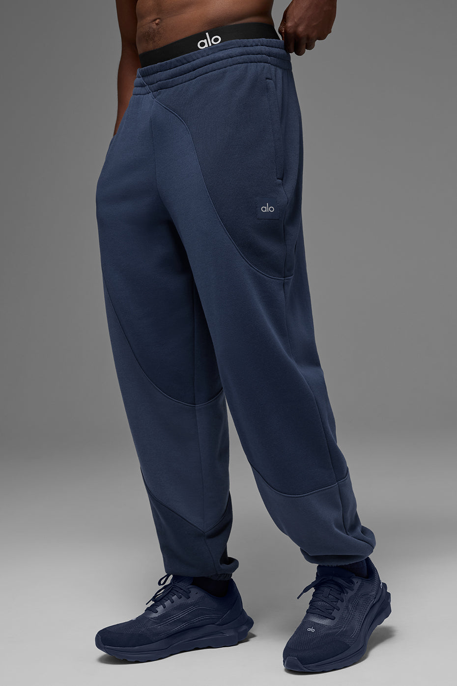 Make Waves Sweatpant - Navy Tonal image 5