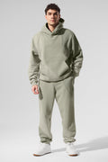 Make Waves Sweatpant - Limestone Tonal image 1