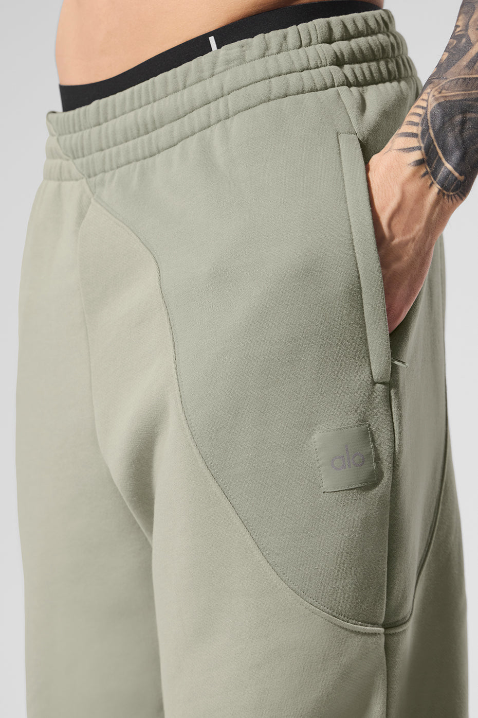 Make Waves Sweatpant - Limestone Tonal image 4