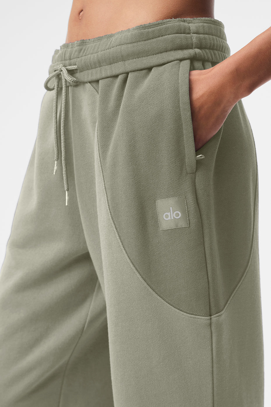 Make Waves Sweatpant - Limestone Tonal image 3