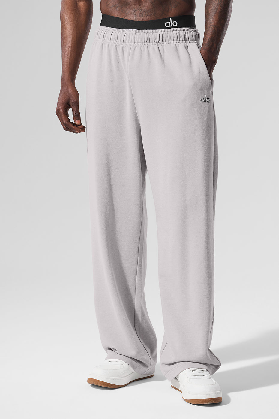 Washed Accolade Straight Leg Sweatpant - Grey Sky Wash image 1