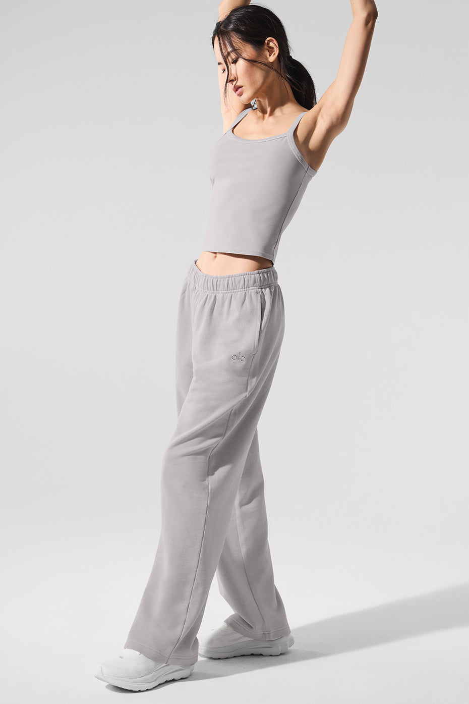 Washed Accolade Straight Leg Sweatpant - Grey Sky Wash image 1