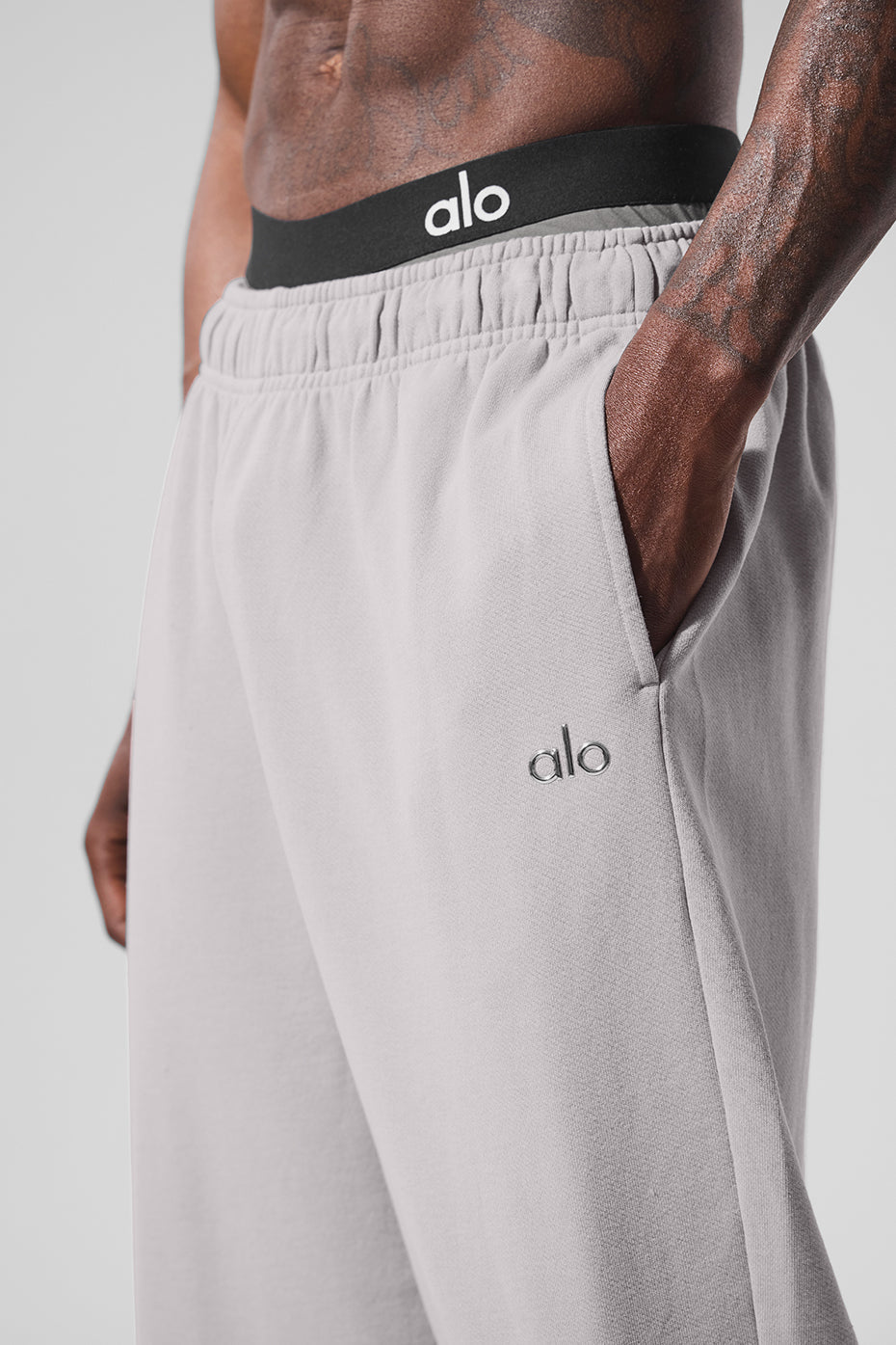 Washed Accolade Straight Leg Sweatpant - Grey Sky Wash image 3