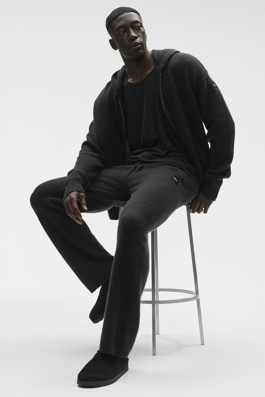 Wool Cashmere New Class Sweatpant - Black image 1
