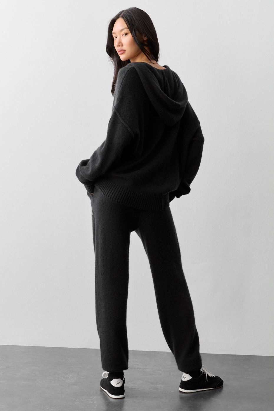 Wool Cashmere New Class Sweatpant - Black image 5