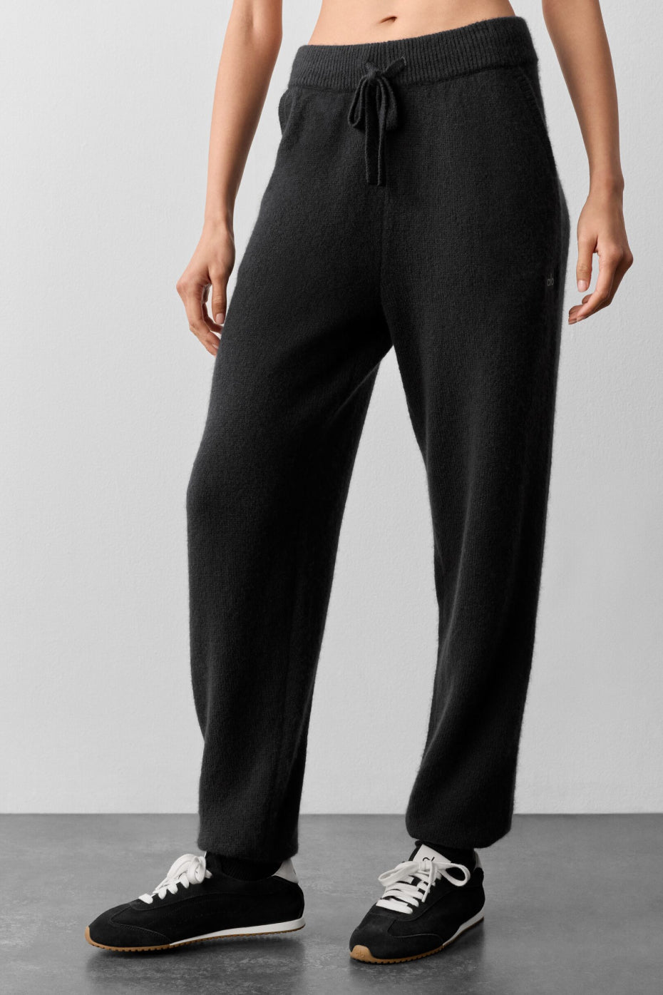 Wool Cashmere New Class Sweatpant - Black image 3